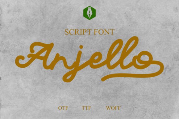 Anjello Font: A Whimsical Typeface for Modern Web Design