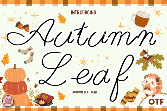 Autumn Leaf Typeface: A Warm Upgrade for Your Brand