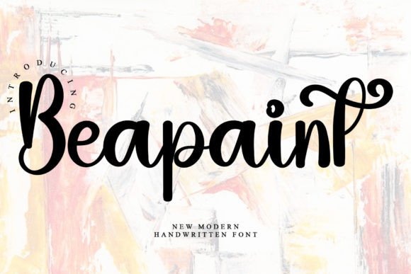 Beapaint: The Elegant Script Font for Small Business Branding