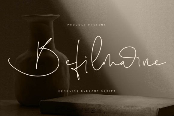Befilmarne: A Luxury Script Font for Digital Branding