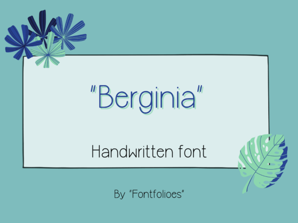 Berginia Font Review: Elevating Small Business Branding