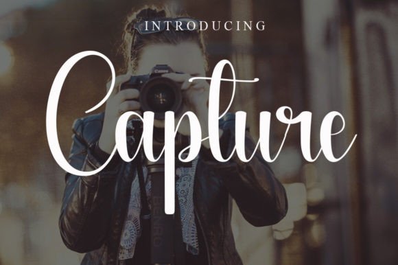 Capture Font: A Handwritten Typeface for Modern Web Design