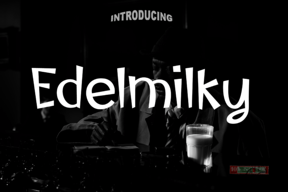 Edelmilky: A Charming Handwritten Font for Makers