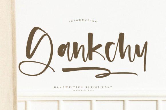 Gankchy Font Review: Modern Elegance for Brand Identity