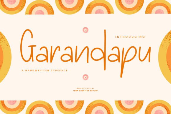 Garandapu: A Handwritten Typeface for Makers