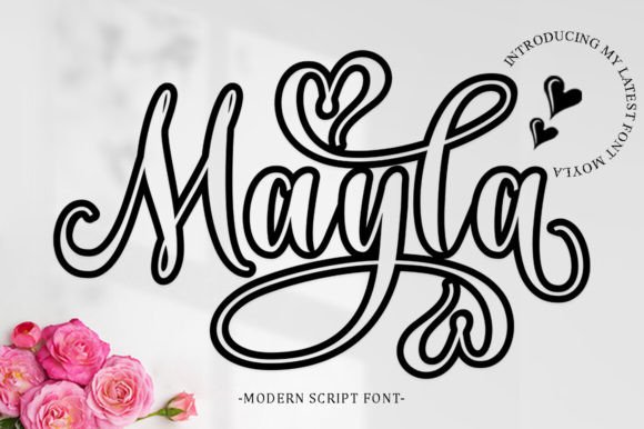 Mayla Outline: A Versatile Handwritten Font for Editorial Design