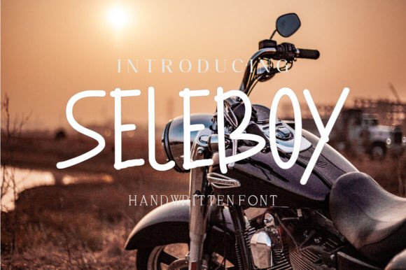Seleboy: A Handwritten Typeface for Authentic Branding