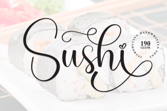 Sushi Font: Elevating Web Design with Expressive Typography