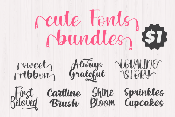 Sweet Cute Collection: A Gentle Typeface for Editorial Design