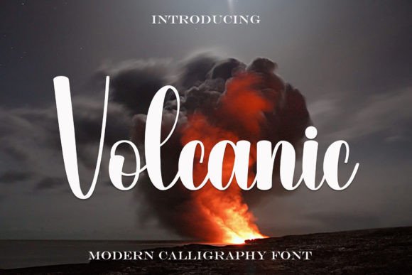 Volcanic: The Handwritten Font That Stops the Scroll