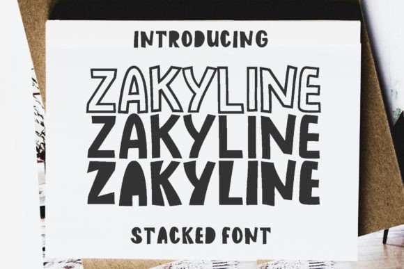 Zakyline: The Perfect Handwritten Font for Crafters